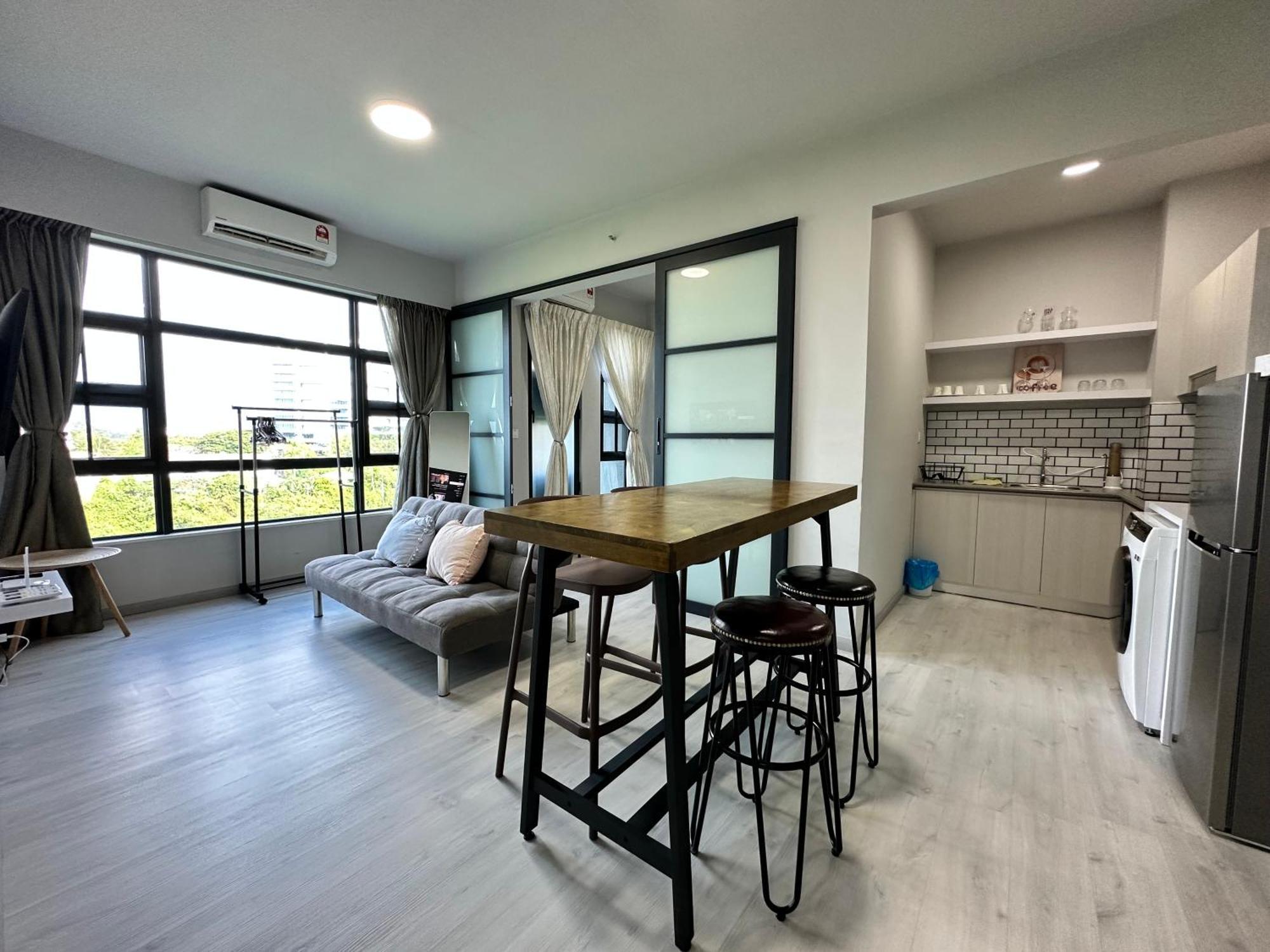 L Homestay Jesseltonquay Jq Kk City亚庇市区中心民宿2房1厕 Kota Kinabalu Buitenkant foto