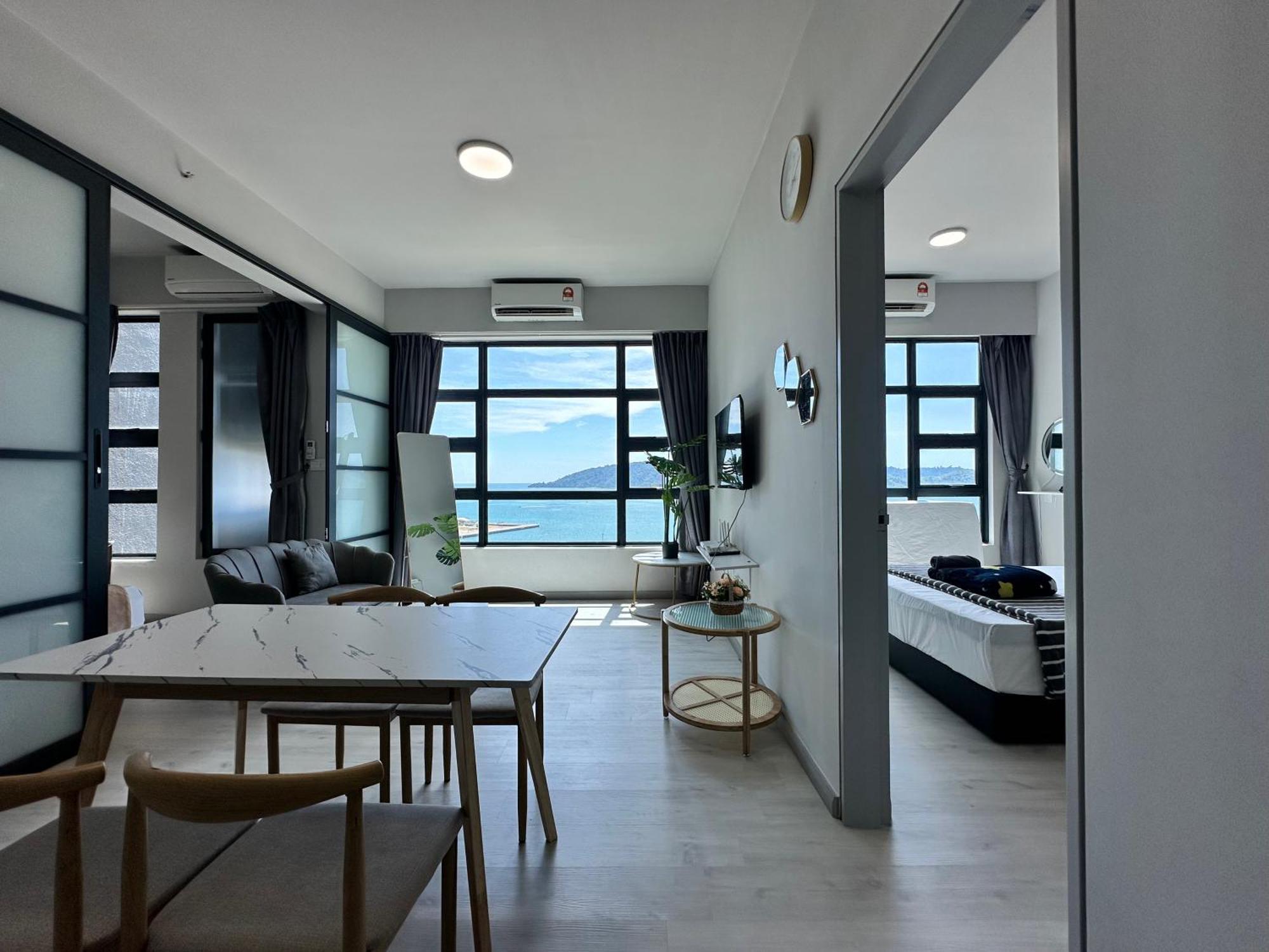L Homestay Jesseltonquay Jq Kk City亚庇市区中心民宿2房1厕 Kota Kinabalu Buitenkant foto