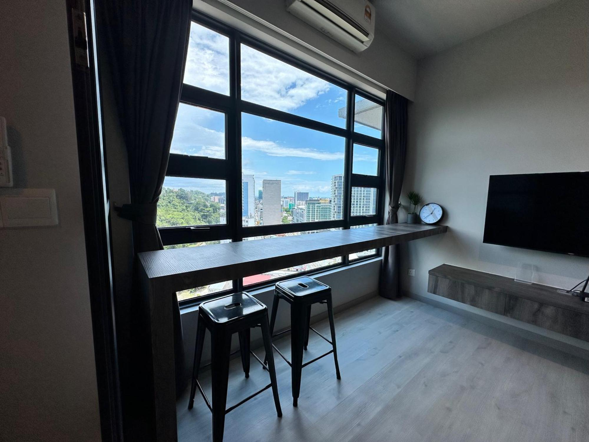 L Homestay Jesseltonquay Jq Kk City亚庇市区中心民宿2房1厕 Kota Kinabalu Buitenkant foto