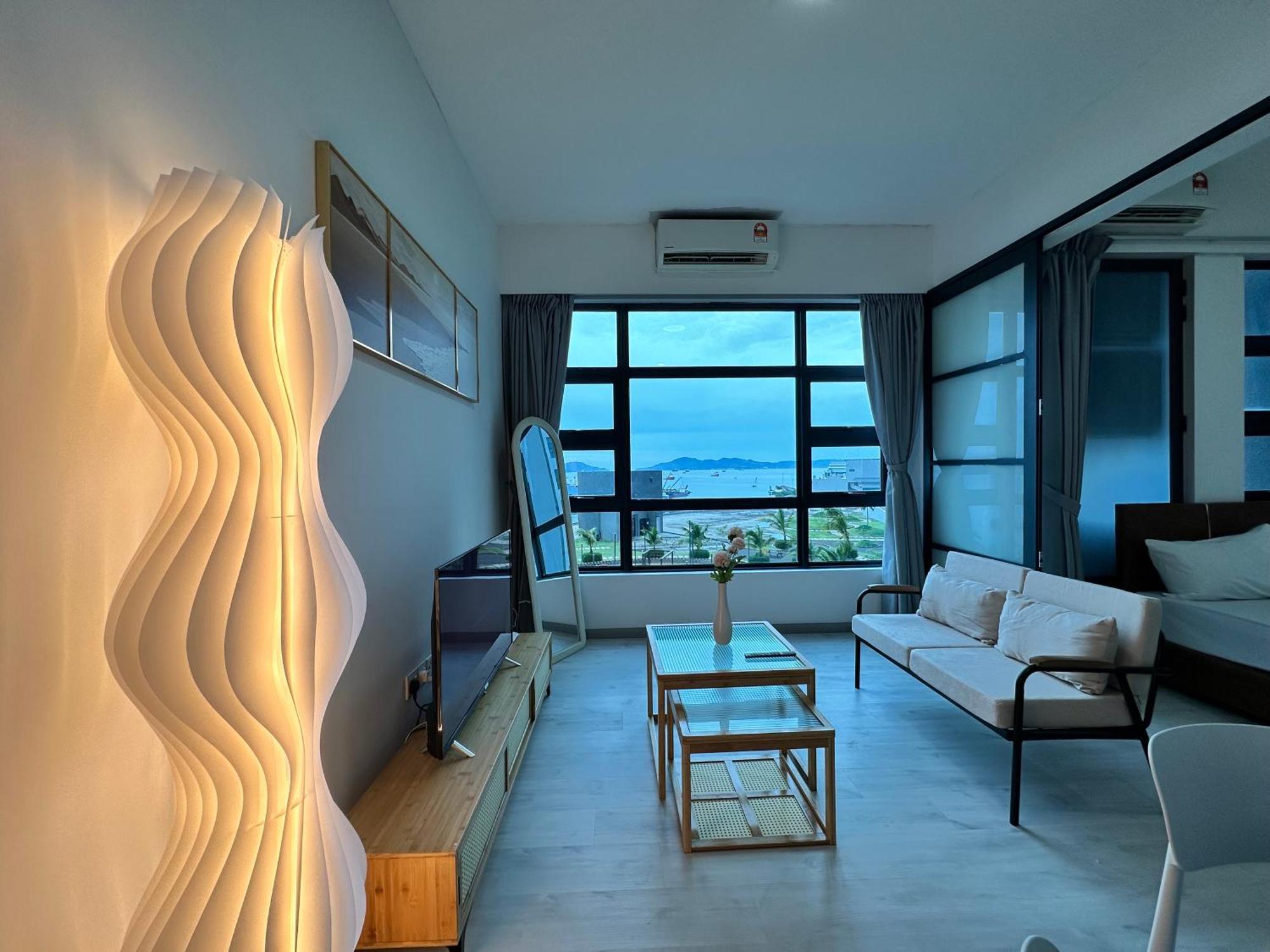 L Homestay Jesseltonquay Jq Kk City亚庇市区中心民宿2房1厕 Kota Kinabalu Buitenkant foto