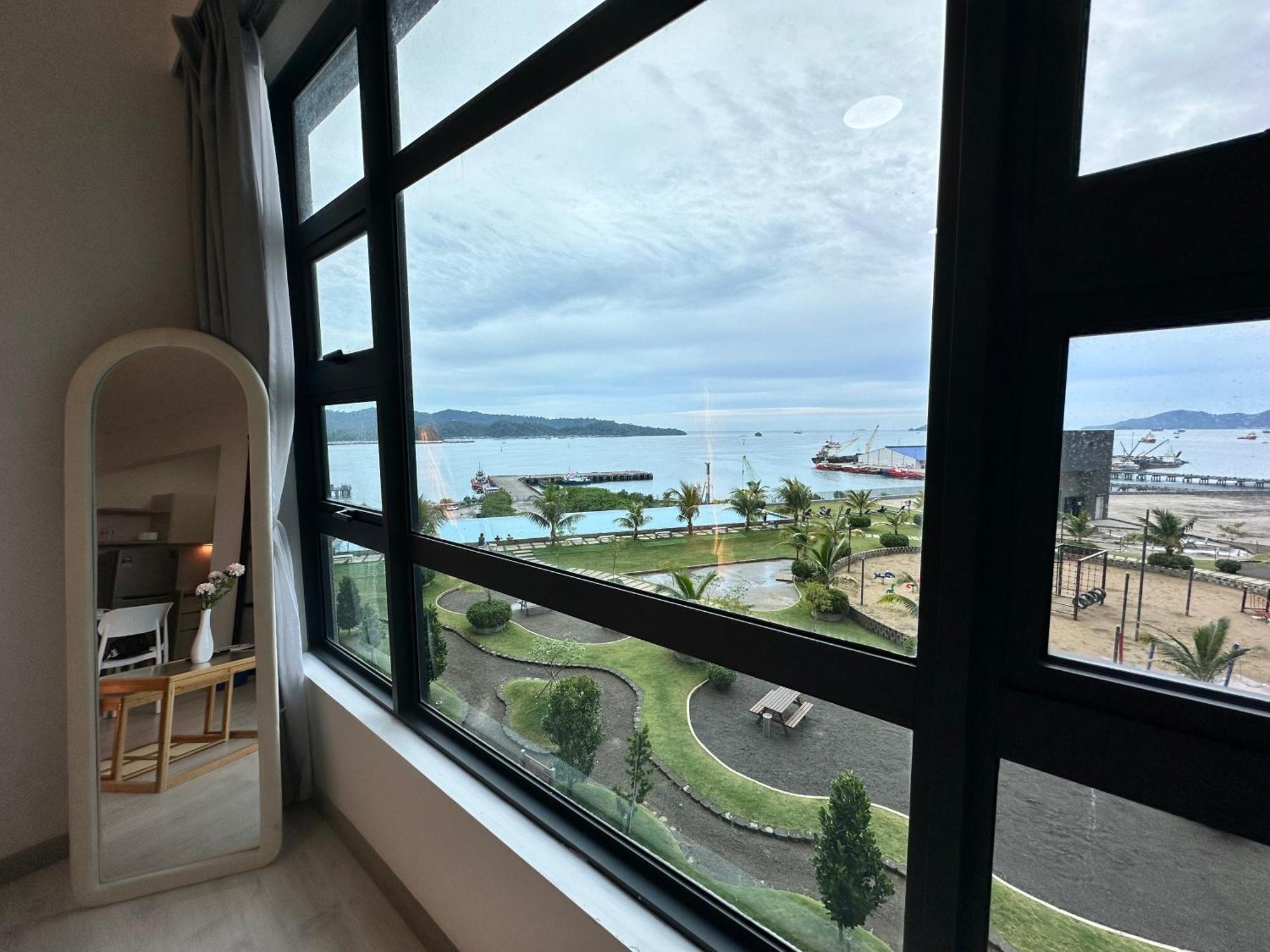 L Homestay Jesseltonquay Jq Kk City亚庇市区中心民宿2房1厕 Kota Kinabalu Buitenkant foto