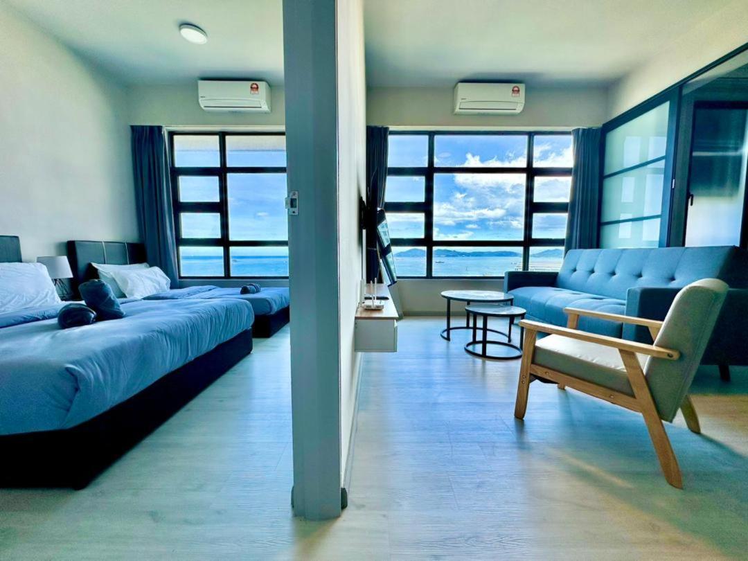 L Homestay Jesseltonquay Jq Kk City亚庇市区中心民宿2房1厕 Kota Kinabalu Buitenkant foto