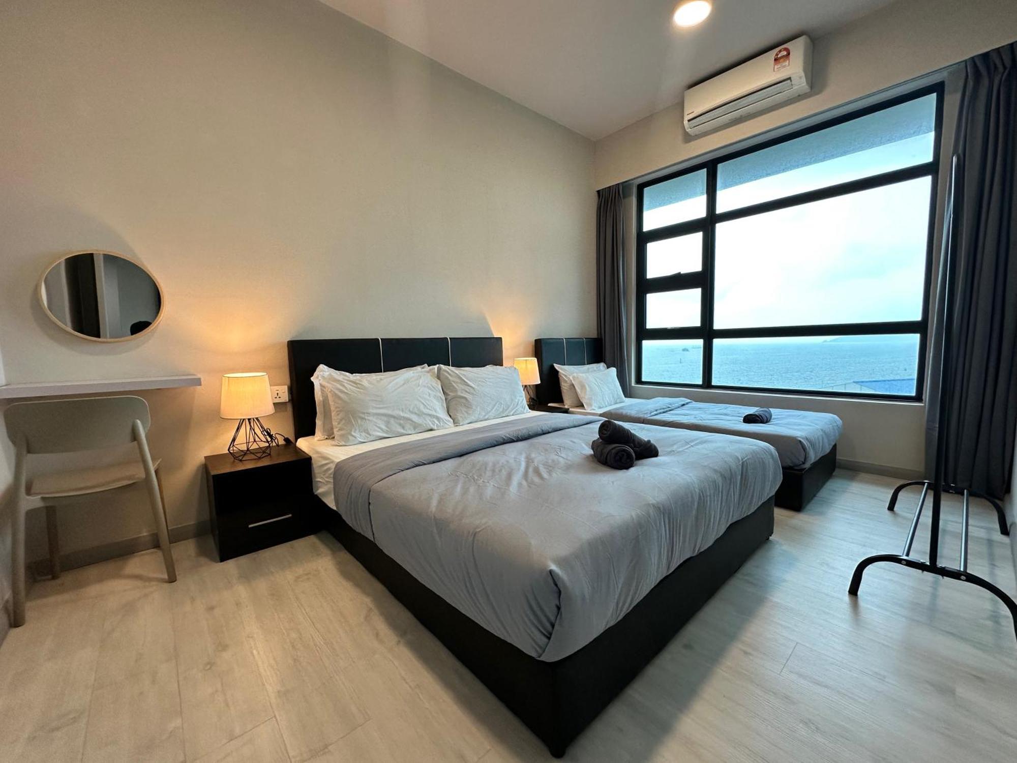L Homestay Jesseltonquay Jq Kk City亚庇市区中心民宿2房1厕 Kota Kinabalu Buitenkant foto
